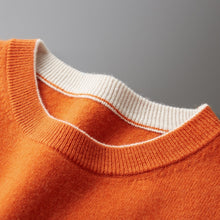 Load image into Gallery viewer, Men's Merino Wool Embroidered Fall Winter New Pullover