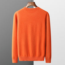 Load image into Gallery viewer, Men's Merino Wool Embroidered Fall Winter New Pullover