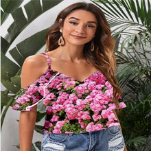 Load image into Gallery viewer, Fashion 3D Sling Short Sleeve Sunflower Print Woman T shirt - Sophornlilly