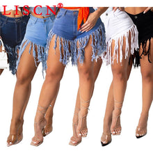 Load image into Gallery viewer, High Waisted Shorts  Woman   Stretch Shorts Fashion Sexy Solid