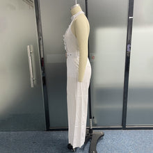 Load image into Gallery viewer, Jumpsuit Sexy Back Round Neck Sleeveless Ruffled