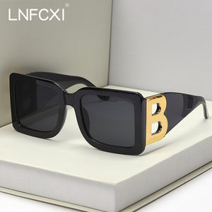 Fashion Oversized The Letter B Square Luxury Trend