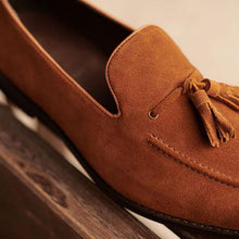 Load image into Gallery viewer, Kennedy Tassel Loafer, Suede