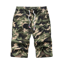 Load image into Gallery viewer, Men Shorts Camouflage Casual Military Shorts Cotton