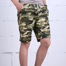 Load image into Gallery viewer, Men Shorts Camouflage Casual Military Shorts Cotton