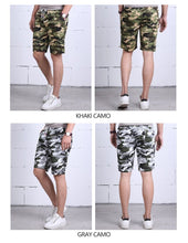 Load image into Gallery viewer, Men Shorts Camouflage Casual Military Shorts Cotton