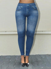 Load image into Gallery viewer, Leggings Mid Waist Skinny Stretchy Sporty