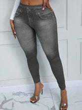 Load image into Gallery viewer, Leggings Mid Waist Skinny Stretchy Sporty