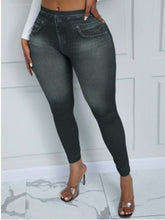 Load image into Gallery viewer, Leggings Mid Waist Skinny Stretchy Sporty