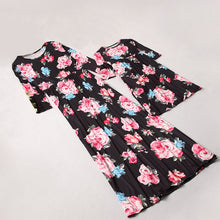 Load image into Gallery viewer, Autumn Mommy And Me Clothes Sweet Printing Dresses For Girls Woman
