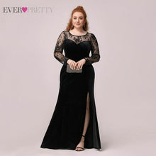 Load image into Gallery viewer, Lace Evening Dresses Plus size For Women Ever Pretty Mermaid