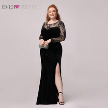 Load image into Gallery viewer, Lace Evening Dresses Plus size For Women Ever Pretty Mermaid