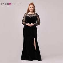Load image into Gallery viewer, Lace Evening Dresses Plus size For Women Ever Pretty Mermaid