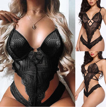 Load image into Gallery viewer, Lace Nightgown Women Sexy Lingerie Ladies New Fashion Black Women Lace