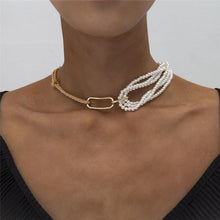 Load image into Gallery viewer, Lacteo Steampunk Unique Chunky Thick Twist Chain Female Charm Necklace - Sophornlilly