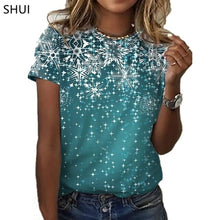 Load image into Gallery viewer, Round Neck T-shirt Comfortable