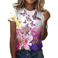 Load image into Gallery viewer, Round Neck T-shirt Comfortable
