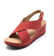 Load image into Gallery viewer, Ladies Sandals New Summer Shoes Woman Plus Size Heels Sandals For