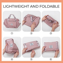 Load image into Gallery viewer, Large Capacity Folding Travel Bags Waterproof Luggage Tote Handbag
