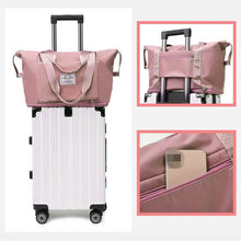 Load image into Gallery viewer, Large Capacity Folding Travel Bags Waterproof Luggage Tote Handbag