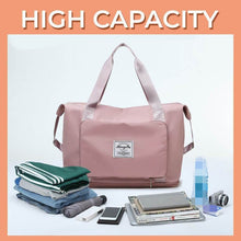 Load image into Gallery viewer, Large Capacity Folding Travel Bags Waterproof Luggage Tote Handbag