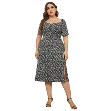 Load image into Gallery viewer, Short Sleeved Floral Dress