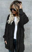 Load image into Gallery viewer, Faux Fur Teddy Bear Coat Jacket Women Fashion Open