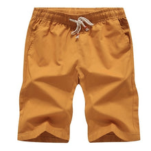 Load image into Gallery viewer, Lawrenceblack Brand Men's Shorts Summer Mens Beach Shorts Cotton