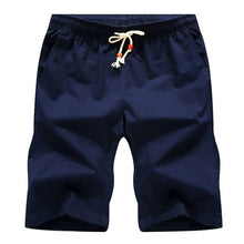 Load image into Gallery viewer, Lawrenceblack Brand Men's Shorts Summer Mens Beach Shorts Cotton