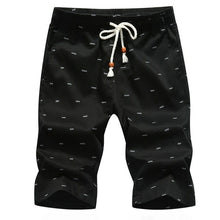 Load image into Gallery viewer, Lawrenceblack Brand Men's Shorts Summer Mens Beach Shorts Cotton