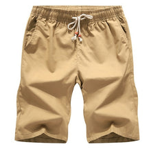Load image into Gallery viewer, Lawrenceblack Brand Men's Shorts Summer Mens Beach Shorts Cotton