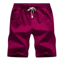 Load image into Gallery viewer, Lawrenceblack Brand Men's Shorts Summer Mens Beach Shorts Cotton