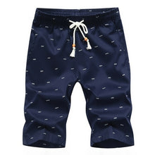 Load image into Gallery viewer, Lawrenceblack Brand Men's Shorts Summer Mens Beach Shorts Cotton