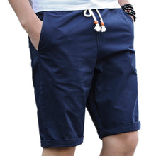 Load image into Gallery viewer, Lawrenceblack Brand Men's Shorts Summer Mens Beach Shorts Cotton