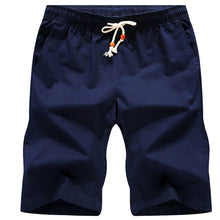 Load image into Gallery viewer, Lawrenceblack Brand Men's Shorts Summer Mens Beach Shorts Cotton