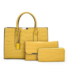 Load image into Gallery viewer, Leather Bags for Women New Ladies Luxury Designer Tote Handbag