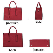 Load image into Gallery viewer, Leather Bags for Women New Ladies Luxury Designer Tote Handbag