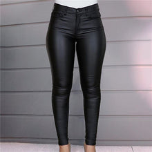 Load image into Gallery viewer, Leather Casual Pants