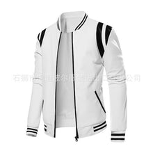 Load image into Gallery viewer, Leather Jacket Men Fashion Clothing Autumn Slim