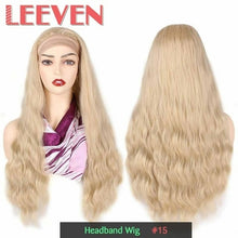 Load image into Gallery viewer, Leeven 24'' Synthetic Lace Front Wig Long Wavy Wig Natural Wave Wigs