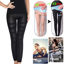 Load image into Gallery viewer, Leg Slimming Body Shaper Anti Cellulite Compression Leggings High