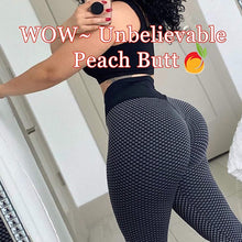 Load image into Gallery viewer, Leggings Sport Women Fitness Butt Lift Leggings High Waist Textured
