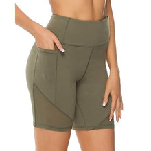 Load image into Gallery viewer, Leggings Women High Waist Short Abdomen Control Training Running