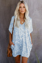Load image into Gallery viewer, New Summer Bohemia Sexy V Neck Polka Dot Pocket Women's Mini - Sophornlilly