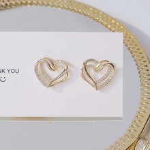 Load image into Gallery viewer, Lexie Ins Hot Sale Double Layer Hollow Heart Women Earring Fashion