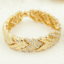 Load image into Gallery viewer, Liffly Bridal Fashion Dubai Gold Jewelry Sets for Women Costume