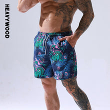 Load image into Gallery viewer, Lightweight Beach Shorts Summer Men's Casual Swim Trunks Flamingo