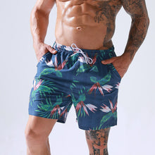 Load image into Gallery viewer, Lightweight Beach Shorts Summer Men's Casual Swim Trunks Flamingo