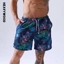 Load image into Gallery viewer, Lightweight Beach Shorts Summer Men's Casual Swim Trunks Flamingo