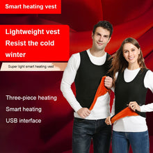 Load image into Gallery viewer, Lightweight Outdoor Heated Jacket Heating Vest Hiking Clothing USB